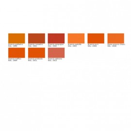 Smalto per FERRO a solvente per interni ed esterni da 2,5 a 25 litri nei colori RAL Arancio